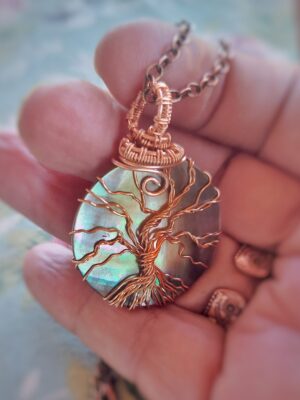 Tree Of Life Abalone Schelp