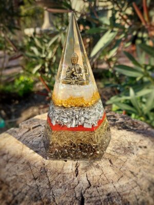 Pentagon Orgonite Piramide Buddha