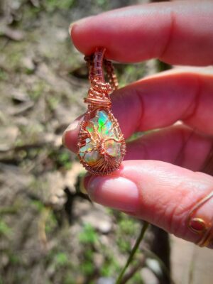 Opaal uit Ethiopie met Tree Of Life