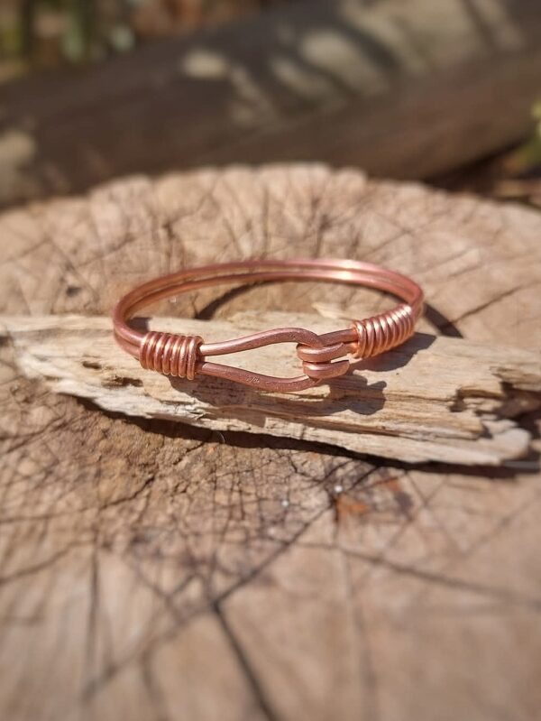 armband koper draad bracelet copper wire simple 2