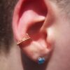 koperen ear cuff, zonder gaatjes