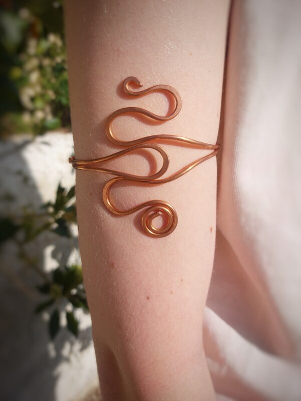 enkelband armcuff koperdraad 2a