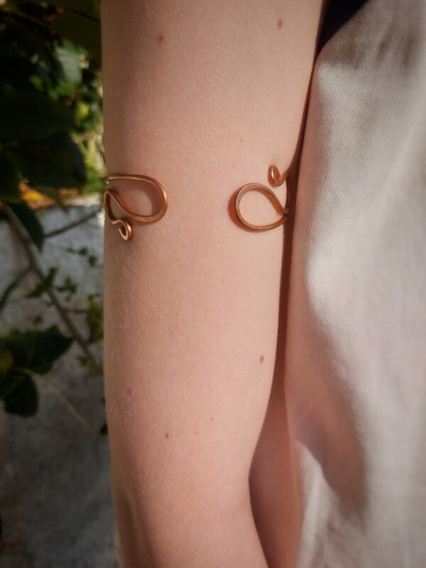 enkelband armcuff koperdraad 3a