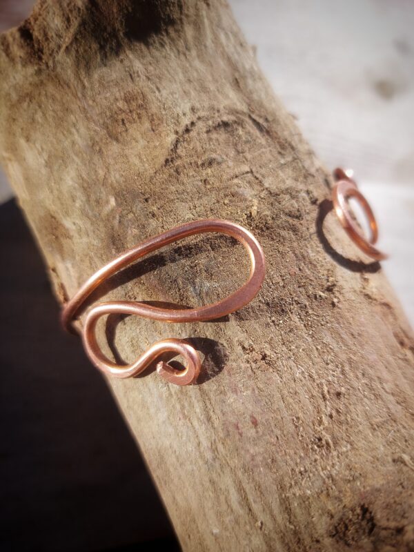 enkelband armcuff koperdraad 3b