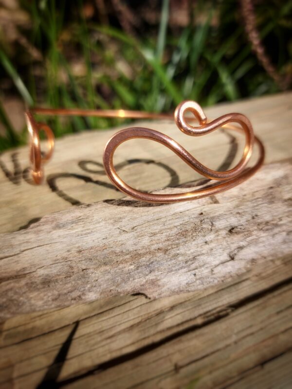 enkelband armcuff koperdraad 3c