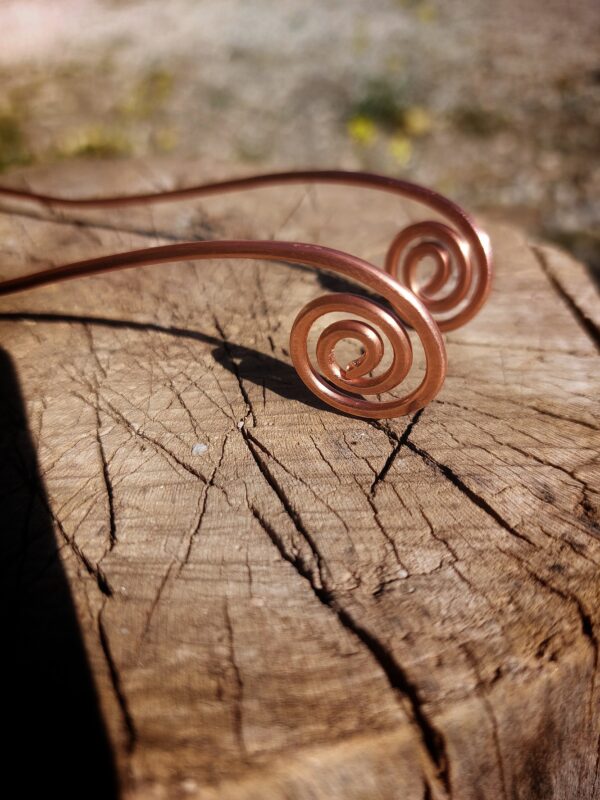 koperen tongschraper met tesla coils 1