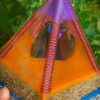 grote orgonite piramide arcoiris