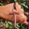 koperen ankh hanger van dik koperdraad koperen ankh hanger van dik koperdraad